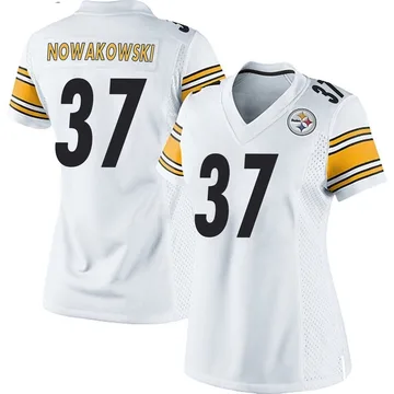Women's Riley Nowakowski Pittsburgh Steelers Game White Jersey