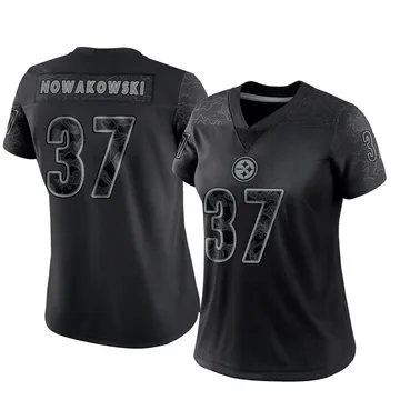 Women's Riley Nowakowski Pittsburgh Steelers Limited Black Reflective Jersey