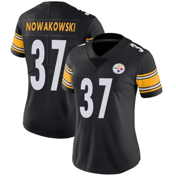Women's Riley Nowakowski Pittsburgh Steelers Limited Black Team Color Vapor Untouchable Jersey