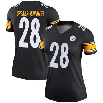 Women's Robert Spears-Jennings Pittsburgh Steelers Legend Black Jersey