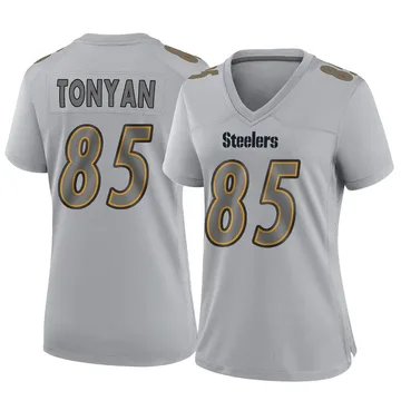 Women's Robert Tonyan Pittsburgh Steelers Game Gray Atmosphere Fashion Jersey