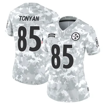 Women's Robert Tonyan Pittsburgh Steelers Limited Arctic Camo 2024 Salute to Service Jersey