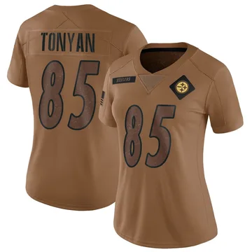 Women's Robert Tonyan Pittsburgh Steelers Limited Brown 2023 Salute To Service Jersey