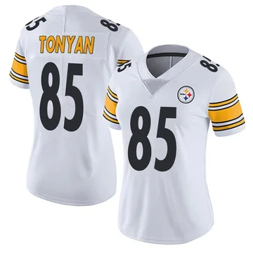 Women's Robert Tonyan Pittsburgh Steelers Limited White Vapor Untouchable Jersey