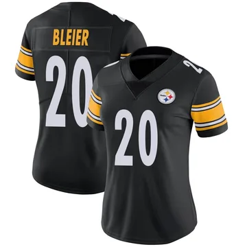 Women's Rocky Bleier Pittsburgh Steelers Limited Black Team Color Vapor Untouchable Jersey