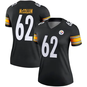 Women's Ryan McCollum Pittsburgh Steelers Legend Black Jersey