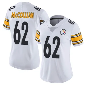 Women's Ryan McCollum Pittsburgh Steelers Limited White Vapor Untouchable Jersey