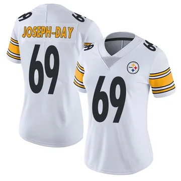 Women's Sebastian Joseph-Day Pittsburgh Steelers Limited White Vapor Untouchable Jersey