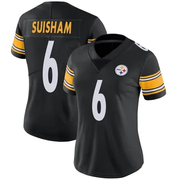Women's Shaun Suisham Pittsburgh Steelers Limited Black Team Color Vapor Untouchable Jersey