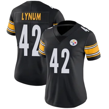 Women's Tamon Lynum Pittsburgh Steelers Limited Black Team Color Vapor Untouchable Jersey