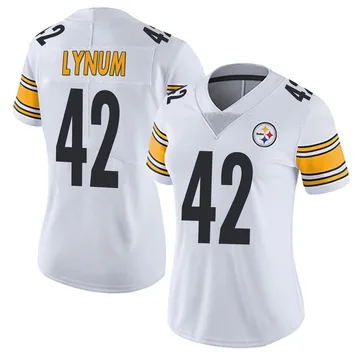 Women's Tamon Lynum Pittsburgh Steelers Limited White Vapor Untouchable Jersey
