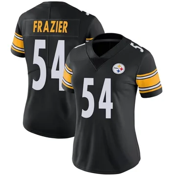 Women's Zach Frazier Pittsburgh Steelers Limited Black Team Color Vapor Untouchable Jersey