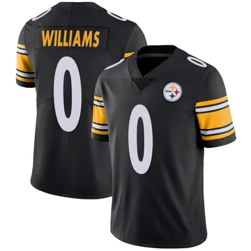 Youth Aiden Williams Pittsburgh Steelers Limited Black Team Color Vapor Untouchable Jersey