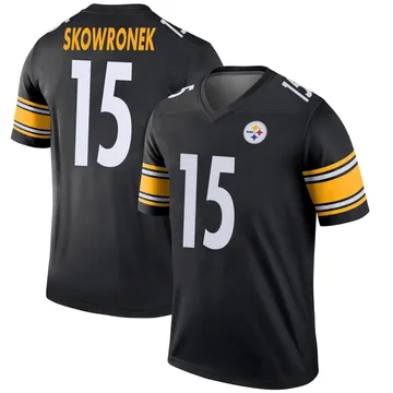 Youth Ben Skowronek Pittsburgh Steelers Legend Black Jersey