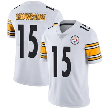Youth Ben Skowronek Pittsburgh Steelers Limited White Vapor Untouchable Jersey