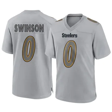 Youth Bradyn Swinson Pittsburgh Steelers Game Gray Atmosphere Fashion Jersey
