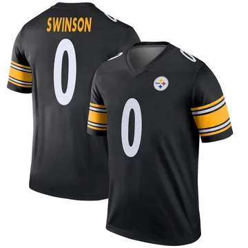 Youth Bradyn Swinson Pittsburgh Steelers Legend Black Jersey