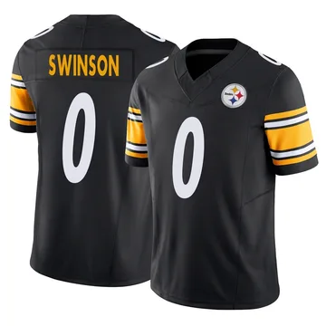 Youth Bradyn Swinson Pittsburgh Steelers Limited Black Vapor F.U.S.E. Jersey