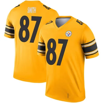 Youth Brandon Smith Pittsburgh Steelers Legend Gold Inverted Jersey