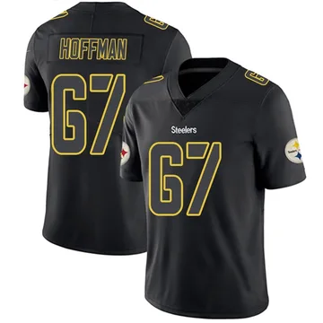 Youth Brock Hoffman Pittsburgh Steelers Limited Black Impact Jersey