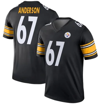 Youth Calvin Anderson Pittsburgh Steelers Legend Black Jersey