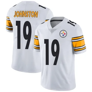 Youth Cameron Johnston Pittsburgh Steelers Limited White Vapor Untouchable Jersey