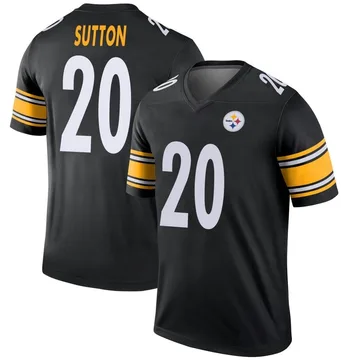 Youth Cameron Sutton Pittsburgh Steelers Legend Black Jersey