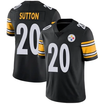 Youth Cameron Sutton Pittsburgh Steelers Limited Black Team Color Vapor Untouchable Jersey