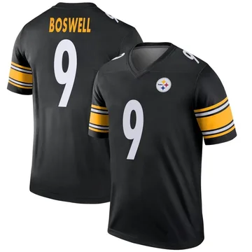 Youth Chris Boswell Pittsburgh Steelers Legend Black Jersey