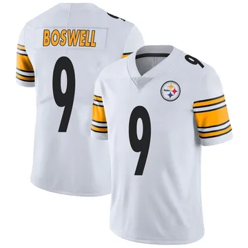 Youth Chris Boswell Pittsburgh Steelers Limited White Vapor Untouchable Jersey