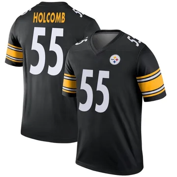 Youth Cole Holcomb Pittsburgh Steelers Legend Black Jersey