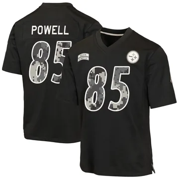 Youth Cornell Powell Pittsburgh Steelers Game Black 2026 Salute to Service Jersey