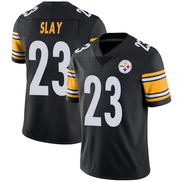 Youth Darius Slay Pittsburgh Steelers Limited Black Team Color Vapor Untouchable Jersey