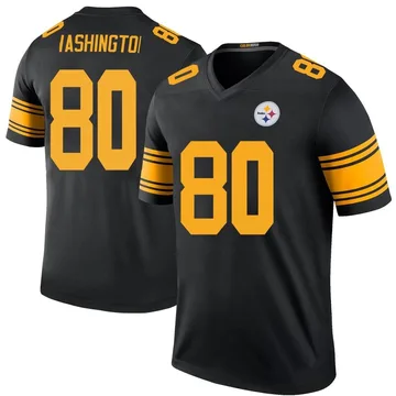 Youth Darnell Washington Pittsburgh Steelers Legend Black Color Rush Jersey