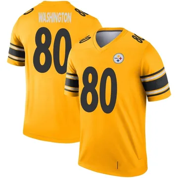 Youth Darnell Washington Pittsburgh Steelers Legend Gold Inverted Jersey