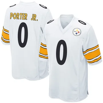 Youth Daryl Porter Jr. Pittsburgh Steelers Game White Jersey