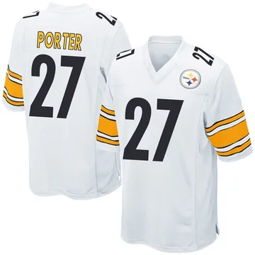 Youth Daryl Porter Pittsburgh Steelers Game White Jersey