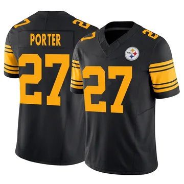 Youth Daryl Porter Pittsburgh Steelers Limited Black 2nd Alternate Vapor F.U.S.E. Jersey