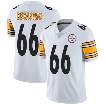 Youth David DeCastro Pittsburgh Steelers Limited White Vapor Untouchable Jersey