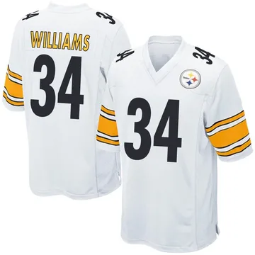 Youth DeAngelo Williams Pittsburgh Steelers Game White Jersey