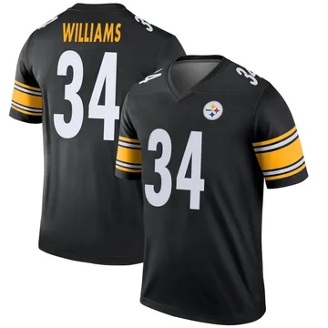 Youth DeAngelo Williams Pittsburgh Steelers Legend Black Jersey