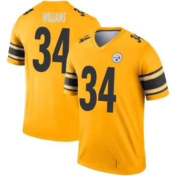 Youth DeAngelo Williams Pittsburgh Steelers Legend Gold Inverted Jersey