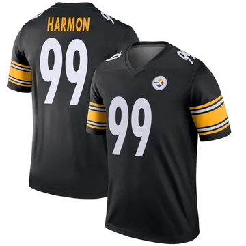 Youth Derrick Harmon Pittsburgh Steelers Legend Black Jersey