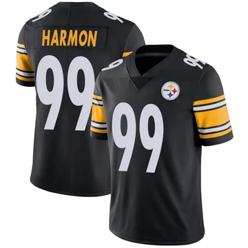 Youth Derrick Harmon Pittsburgh Steelers Limited Black Team Color Vapor Untouchable Jersey