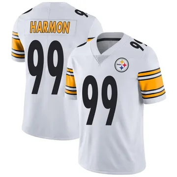 Youth Derrick Harmon Pittsburgh Steelers Limited White Vapor Untouchable Jersey