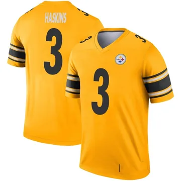 Youth Dwayne Haskins Pittsburgh Steelers Legend Gold Inverted Jersey