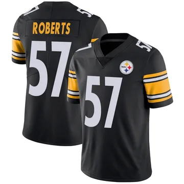 Youth Elandon Roberts Pittsburgh Steelers Limited Black Team Color Vapor Untouchable Jersey