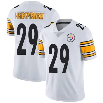 Youth Eli Heidenreich Pittsburgh Steelers Limited White Vapor Untouchable Jersey