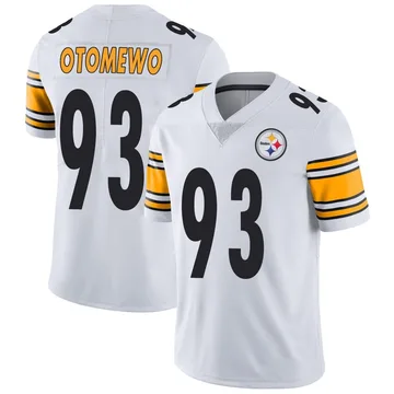 Youth Esezi Otomewo Pittsburgh Steelers Limited White Vapor Untouchable Jersey