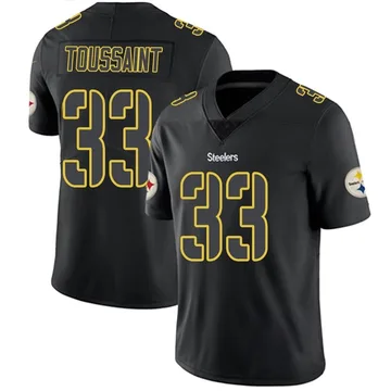 Youth Fitzgerald Toussaint Pittsburgh Steelers Limited Black Impact Jersey
